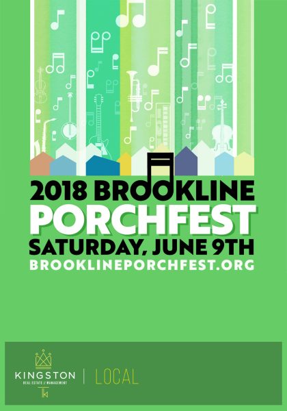 Brookline Porchfest 2018